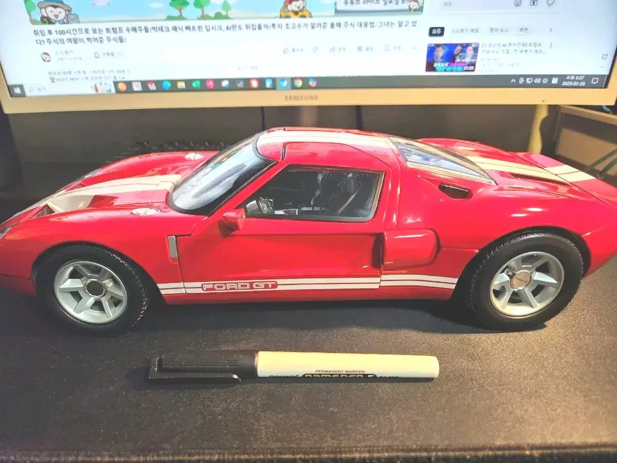 모터맥스 1/12 다이케스팅 FORD GT (포드GT) 자동차 모형