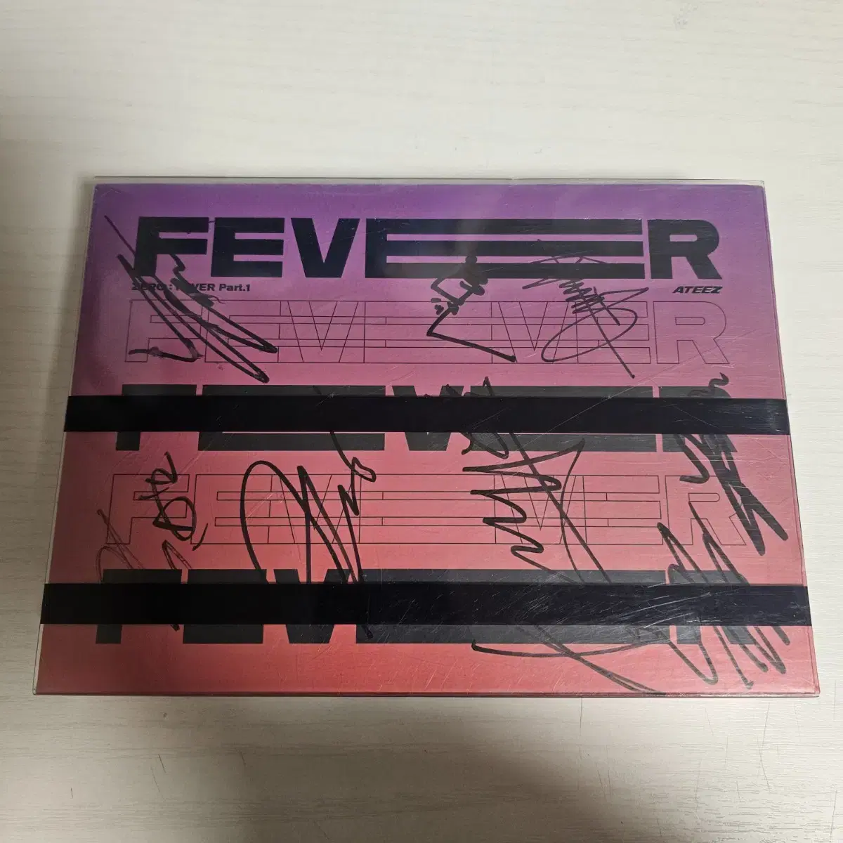 에이티즈 피버 ateez fever 싸인 앨범