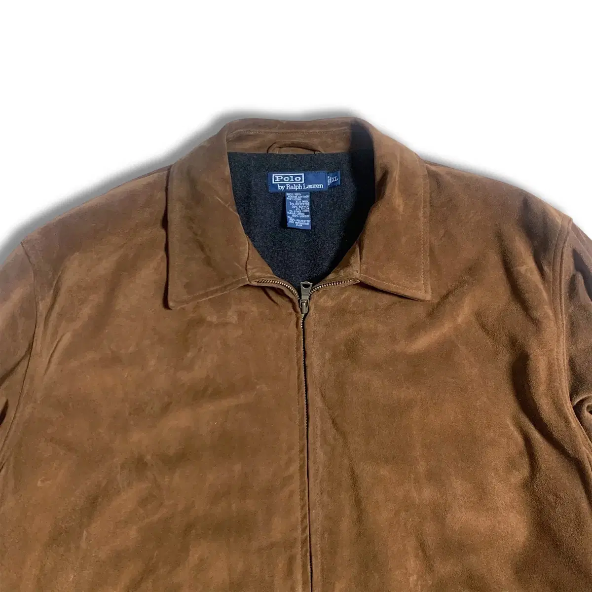 [2XL] Polo suede jacket