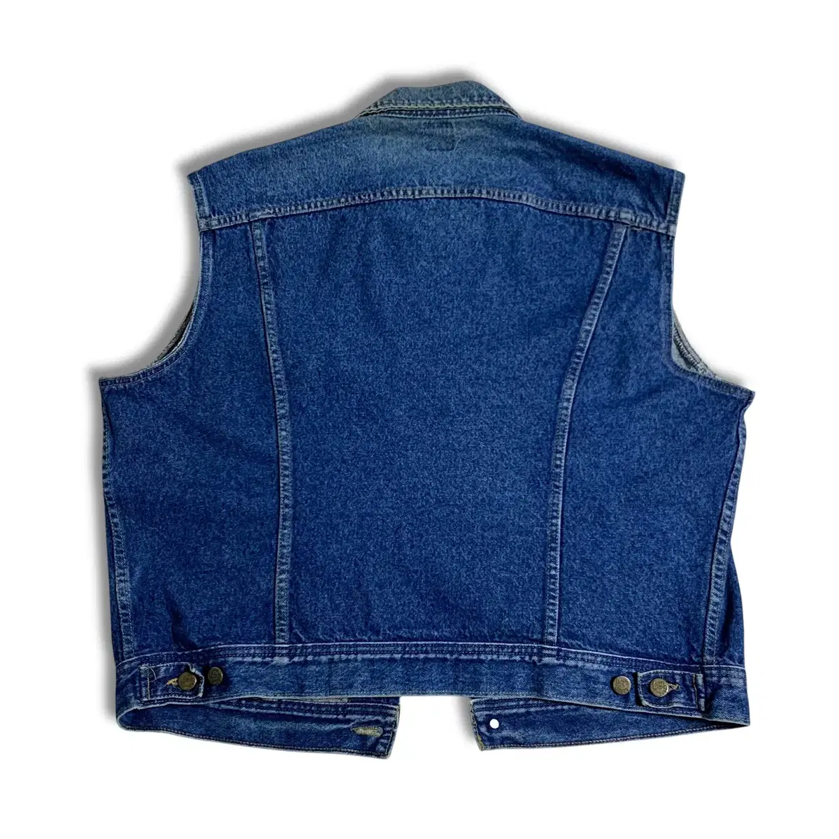 [L~] 80s Lee denim vest