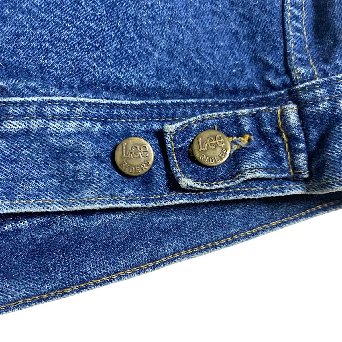 [L~] 80s Lee denim vest