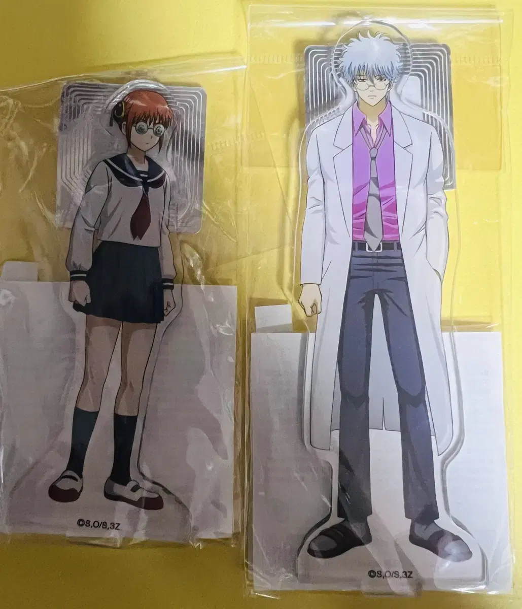 [Sold Out] Gintama Sanjaku acrylic Kintoki Kagura Unsealed