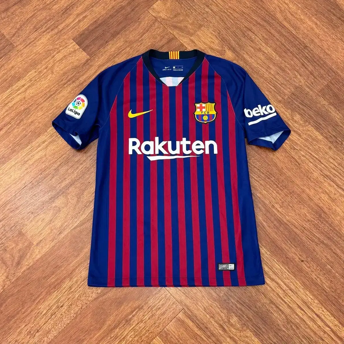 S Nike Barcelona 18-19 Home Jersey