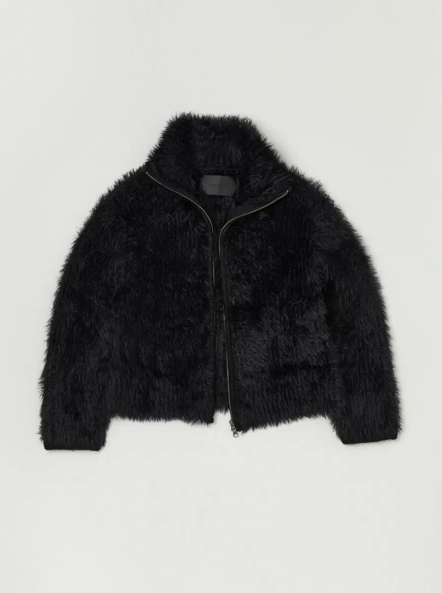 VEGAN FUR KNIT JACKET 비건 퍼 니트 자켓