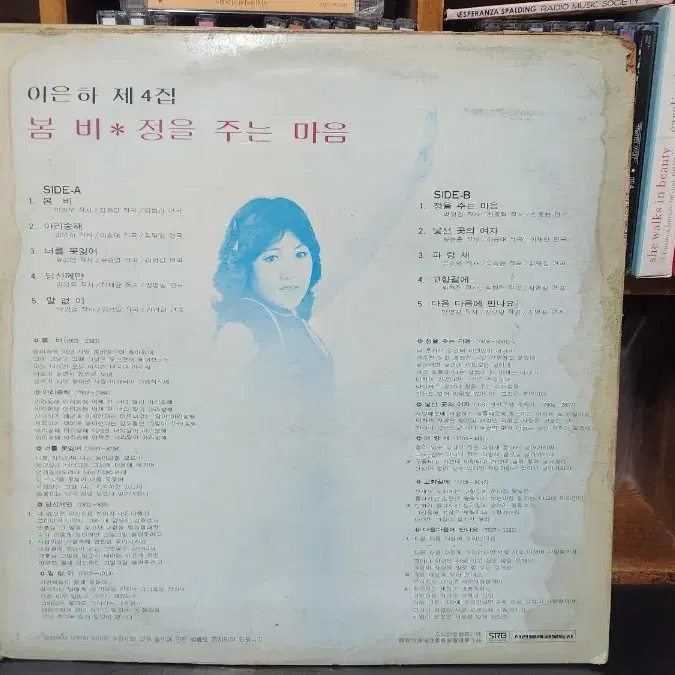 이은하 봄비 LP