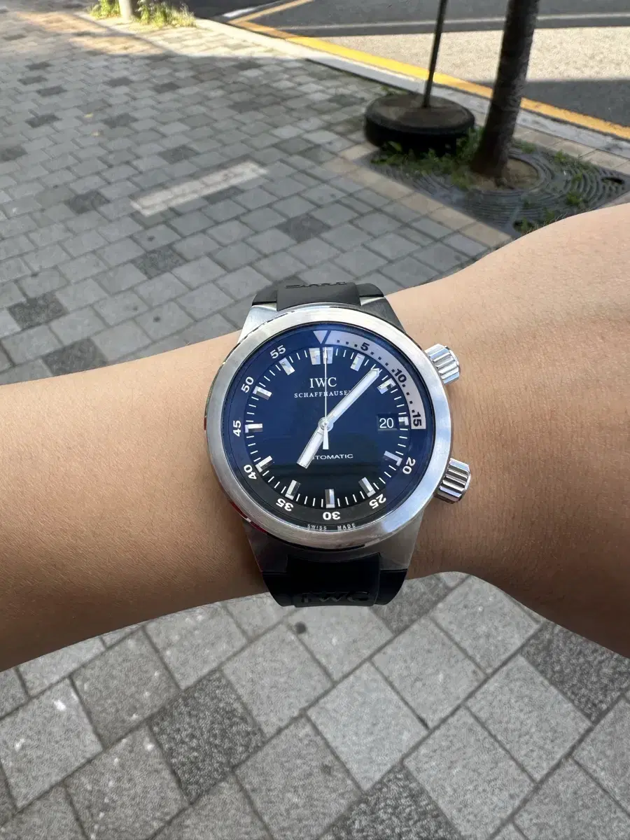 급처 iwc 아쿠아타이머 1000 시계