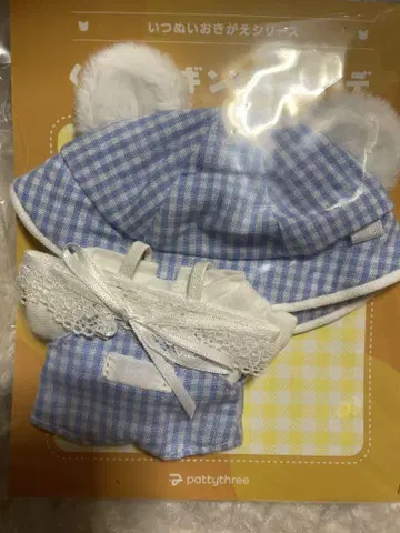 앙스타 언제누이 곰돌이 미미 깅엄 라이트 블루