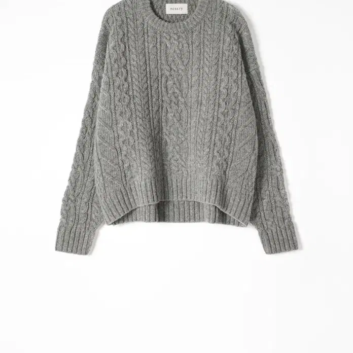 네세서리 Shetland Wool Cable Knit 케이블 니트