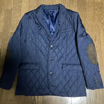 스태포드 STAFFORD 퀼팅 테일러드 재킷 네이비