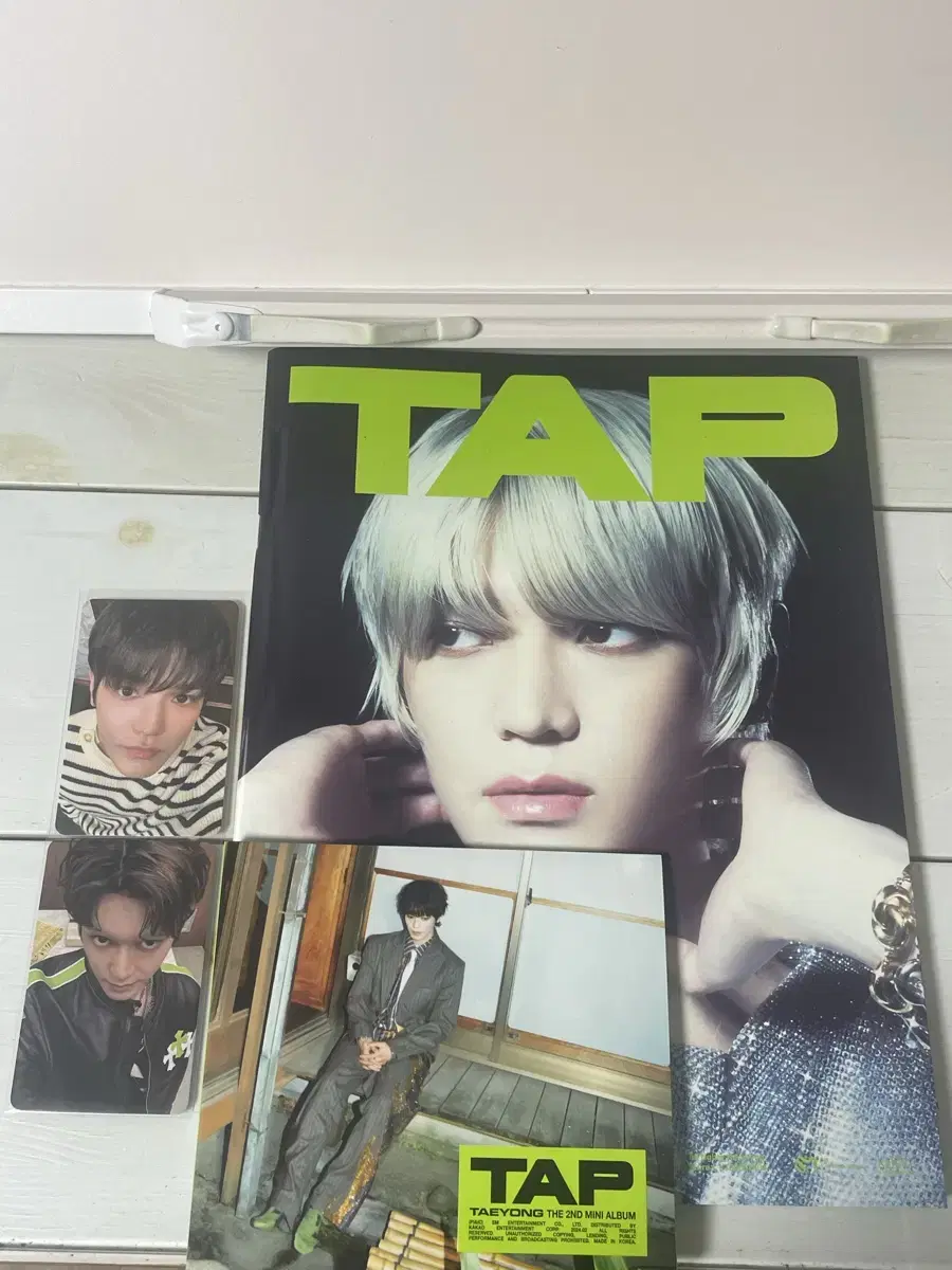 엔시티 태용 탭 TAP 개봉 앨범