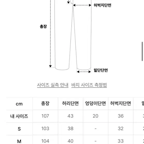 유니폼 브릿지 핀턱 데님 청바지