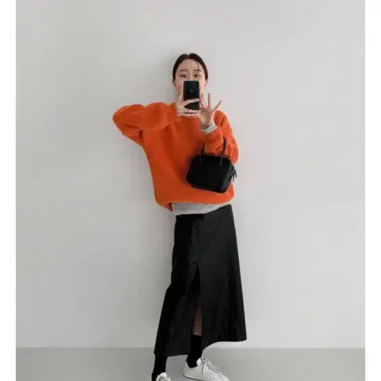 그루밍에브리웨어 signature rise skirt