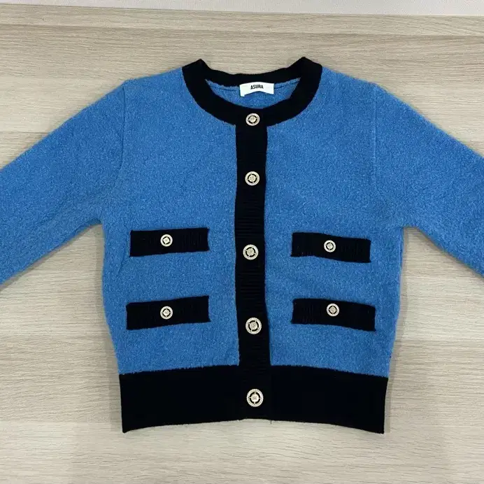 아수라 BOUCLE COMBI 가디건 [BLUE]