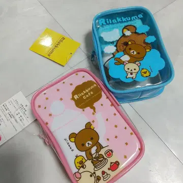 새상품 리락쿠마 손수건 & 파우치 세트