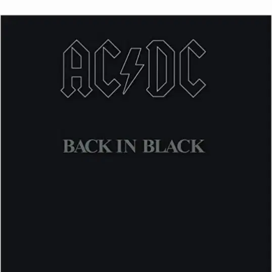 AC/DC 에이씨디씨 Back In Black 2003 콜롬비아 레코드