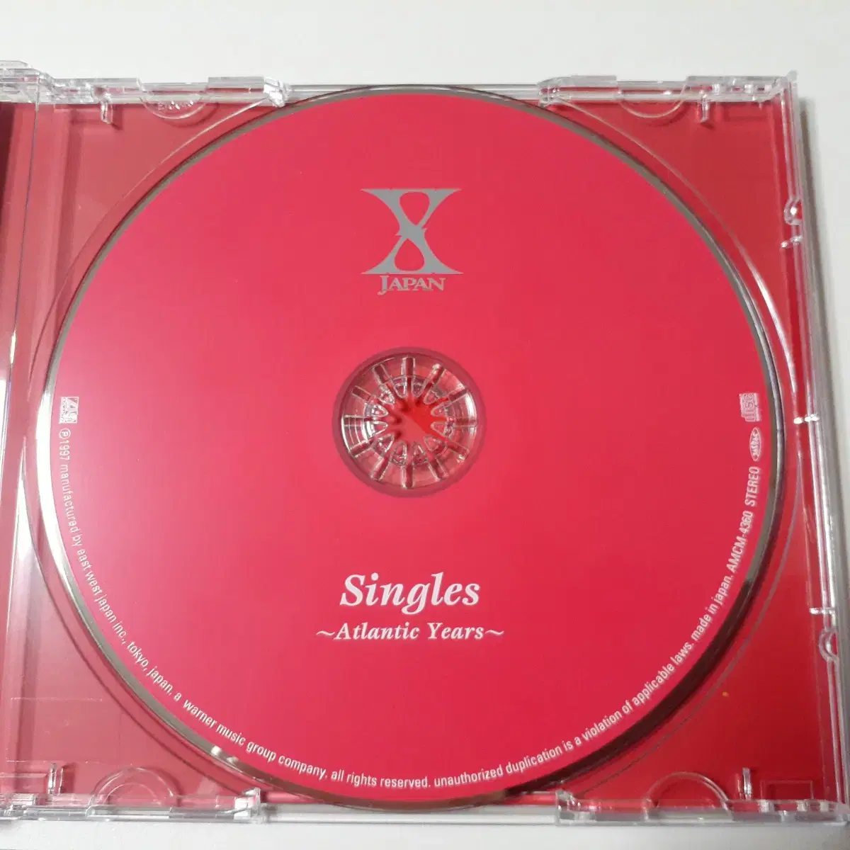 X JAPAN - Singles ~Atlantic Years~ 일본 CD