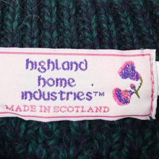 HIGHLAND HOME INDUSTRIES 핸드메이드 스웨터