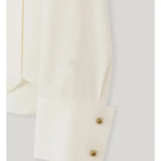 엘보른 타이 블라우스 Louis Tie Blouse (Cream)