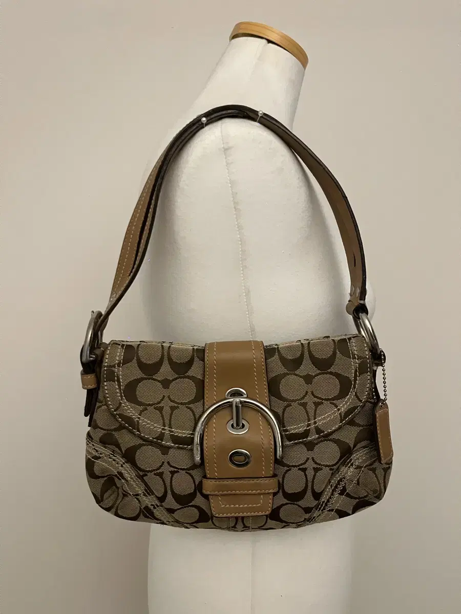 Coach Basic Beige Shoulder Bag