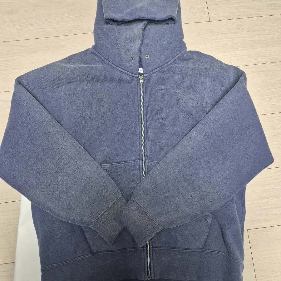 [2] visvim jumbo sweat hoodie f.z crash