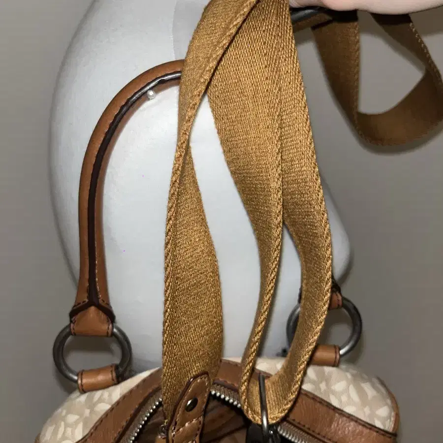 Fossil Beige Shoulder Bag