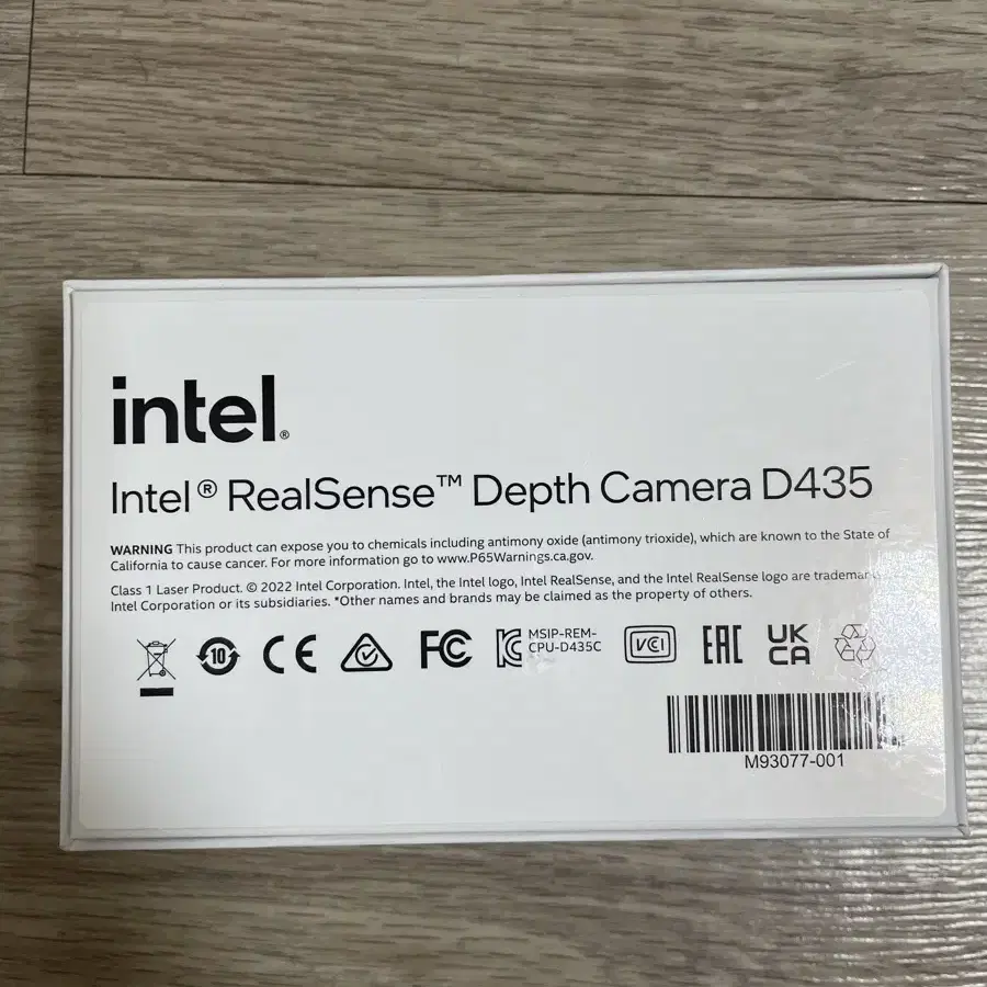 Intel realsense d435 인텔 카메라