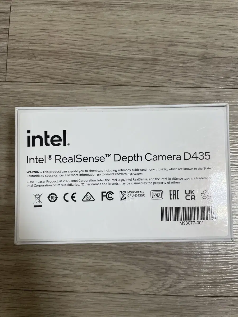 Intel realsense d435 인텔 카메라