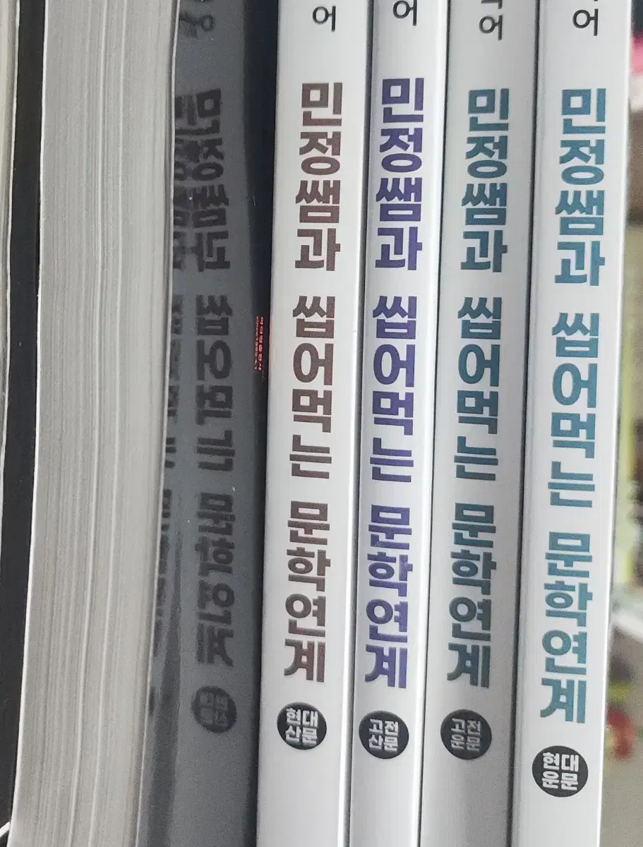 김민정 씹어먹는 문학연계 전권