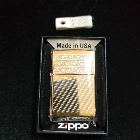 (새상품)지포 zippo Stripe Flowers 99년도 정품