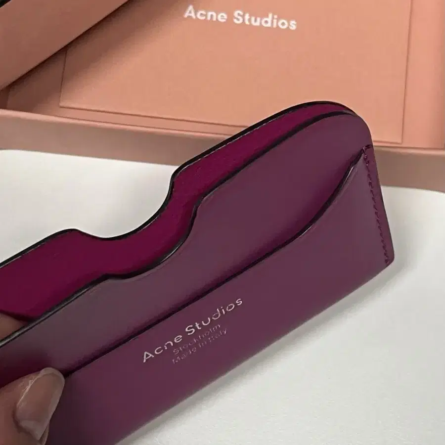 [ACNE STUDIOS] 아크네스튜디오 엘마스 카드홀더 카드지갑