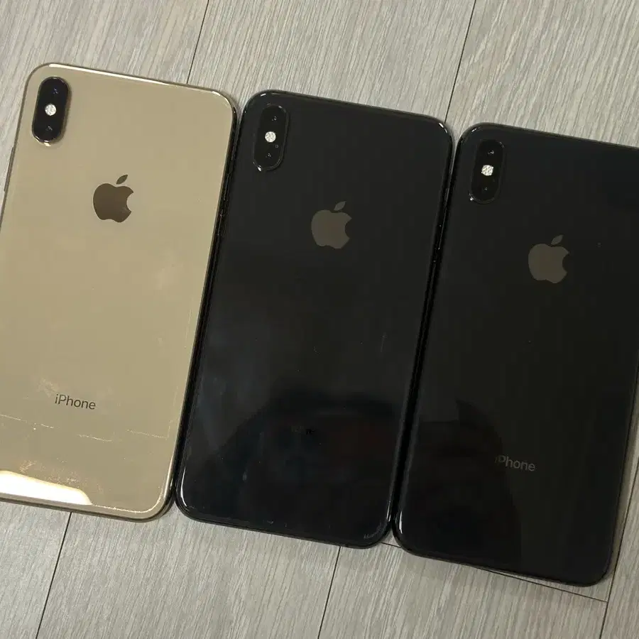 아이폰 xs max 64gb 골드 블랙