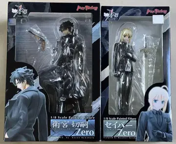 Fate/Zero 에미야 키리츠키와 세이버 1/8스케일 피규어 세트