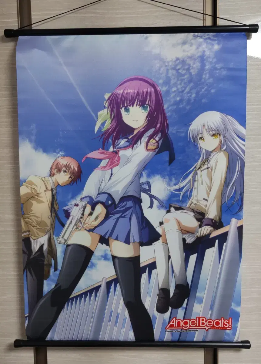 Angel beats 엔젤비트 b2 태피스트리 메인 일러스트 # 애니굿즈