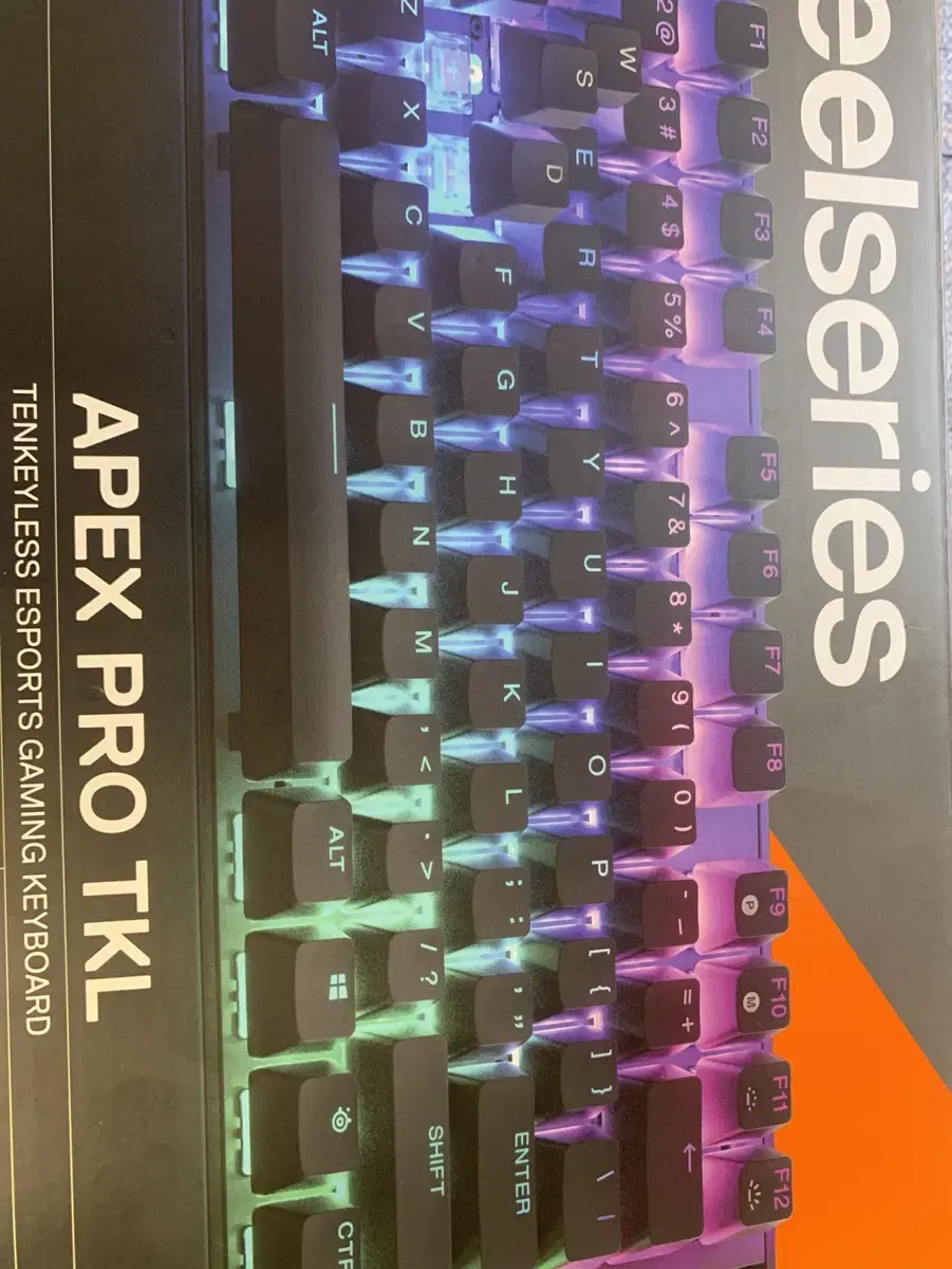 스틸시리즈 APEX PRO TKL 키보드팝니다