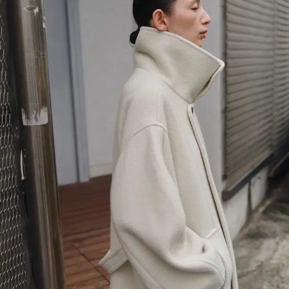 (새상품) rrace cloud single overfit coat