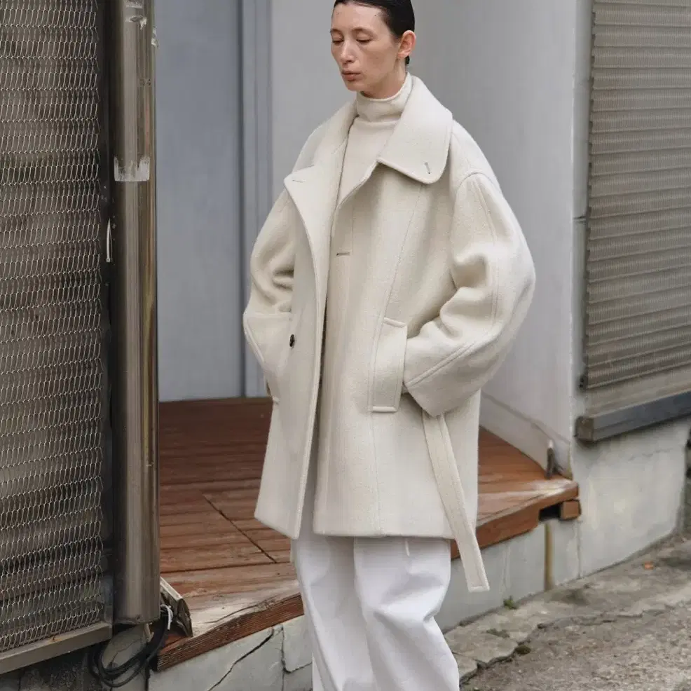 (새상품) rrace cloud single overfit coat