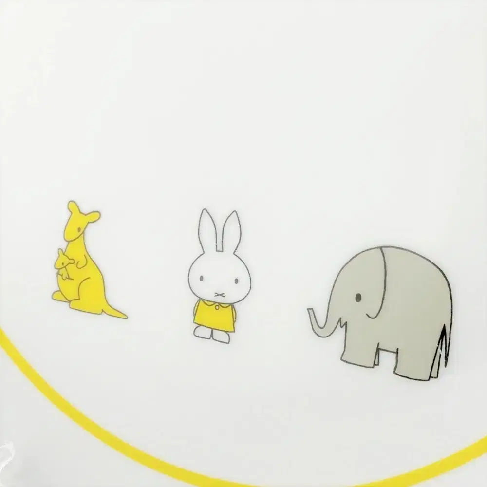 MIFFY 미피 캐릭터 빈티지접시 플레이트 장식접시 A754