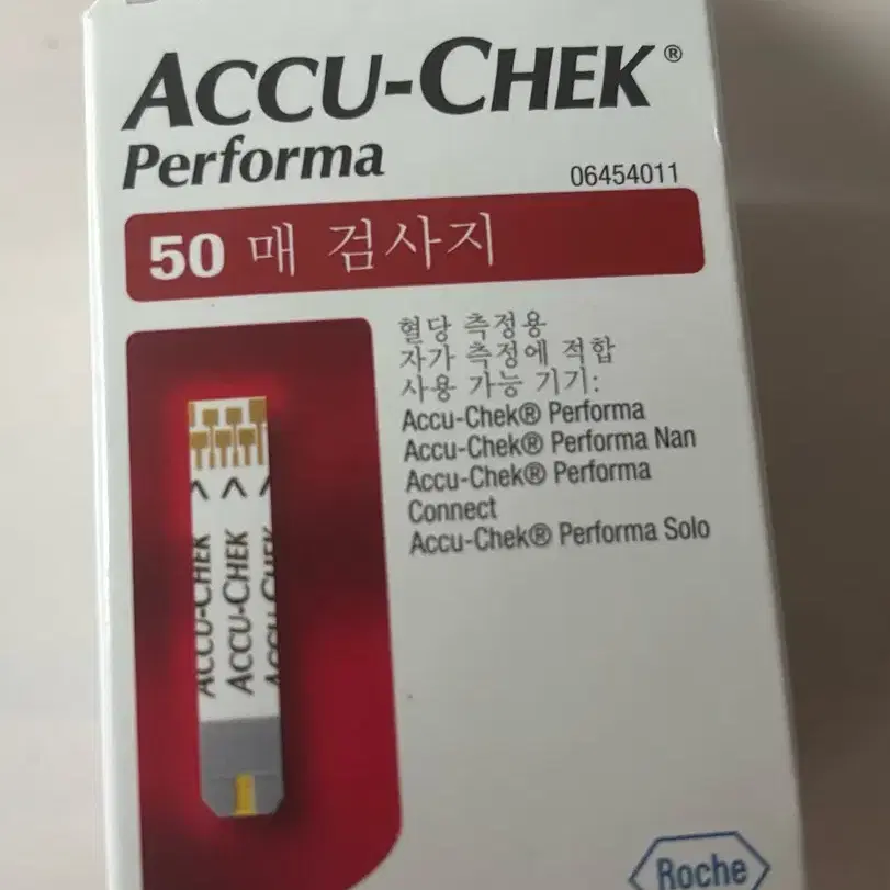 Accu-Chek Performa 혈당측정기 검사지 50매