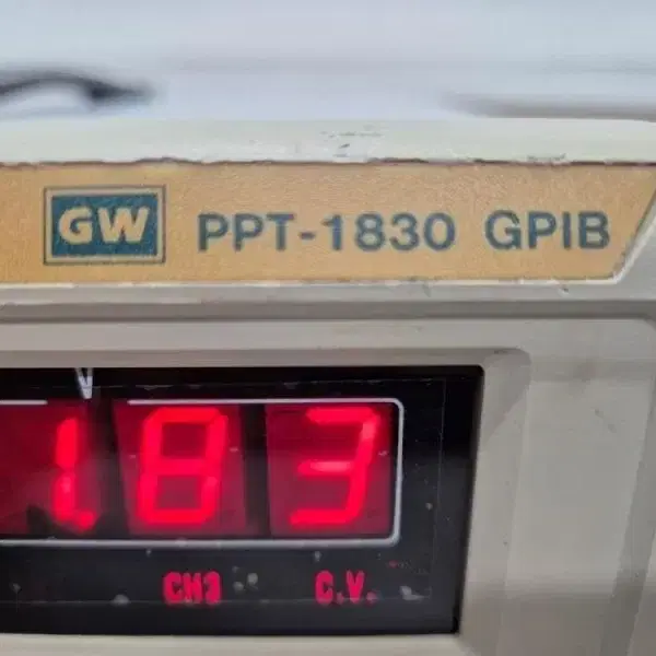 GW PPT-1830 GPIB 파워서플라이 18V,6V / 3A, 5A