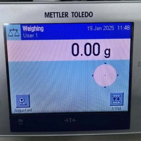 Mettler Toledo XP10002SV 정밀저울