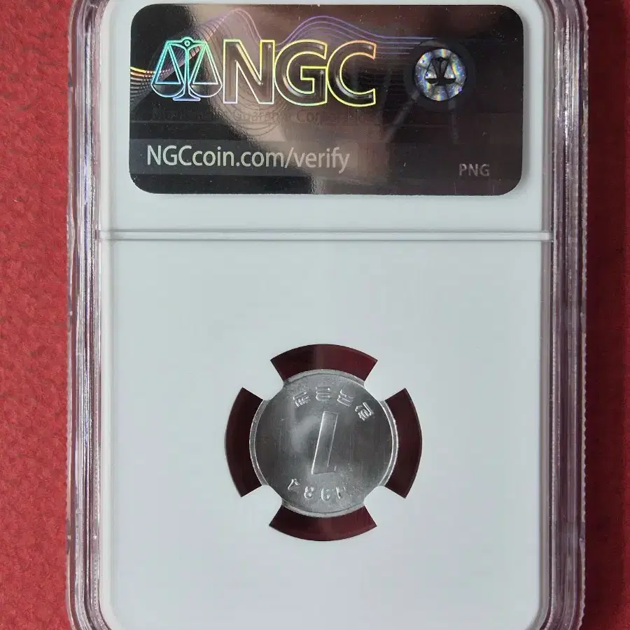 1984년 1원 NGC 66등급 미사용 주화