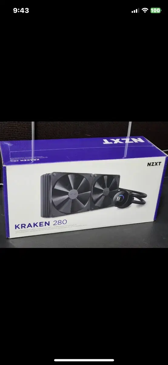 Nzxt kraken 280 새상품 싸게 팝니다