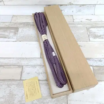 특선 에도 쿠미히메 끈 오비 보라색 요코즈카 이시호 공상자 손