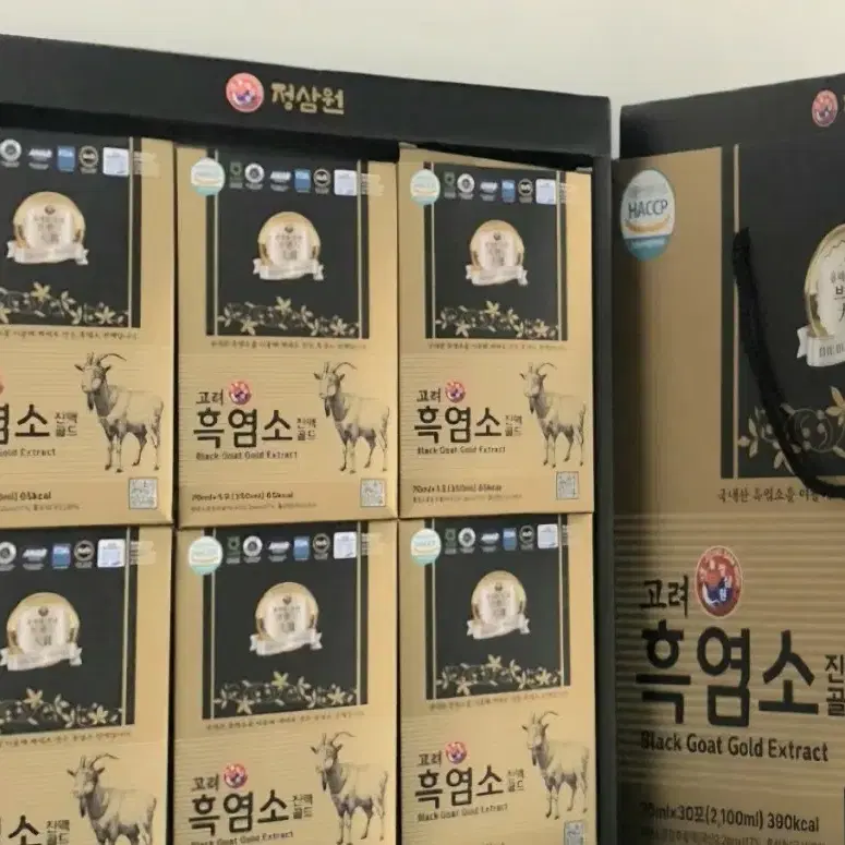 정삼원 고려 흑염소진액 70ml x 30포 1박스