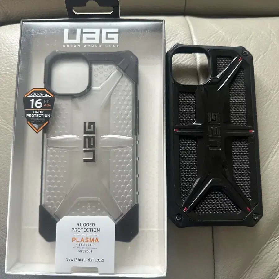 아이폰13 uag 플라즈마a급, 모나크케블라 케이스 팔아요