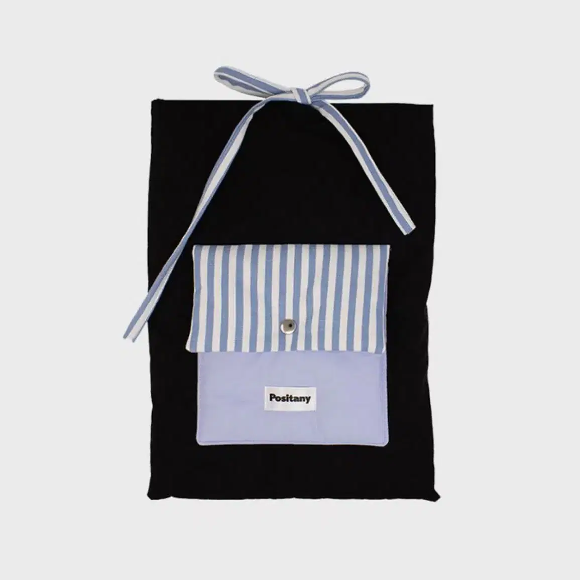 포지타니 Ribbon tie pouch 태블릿 노트북 파우치