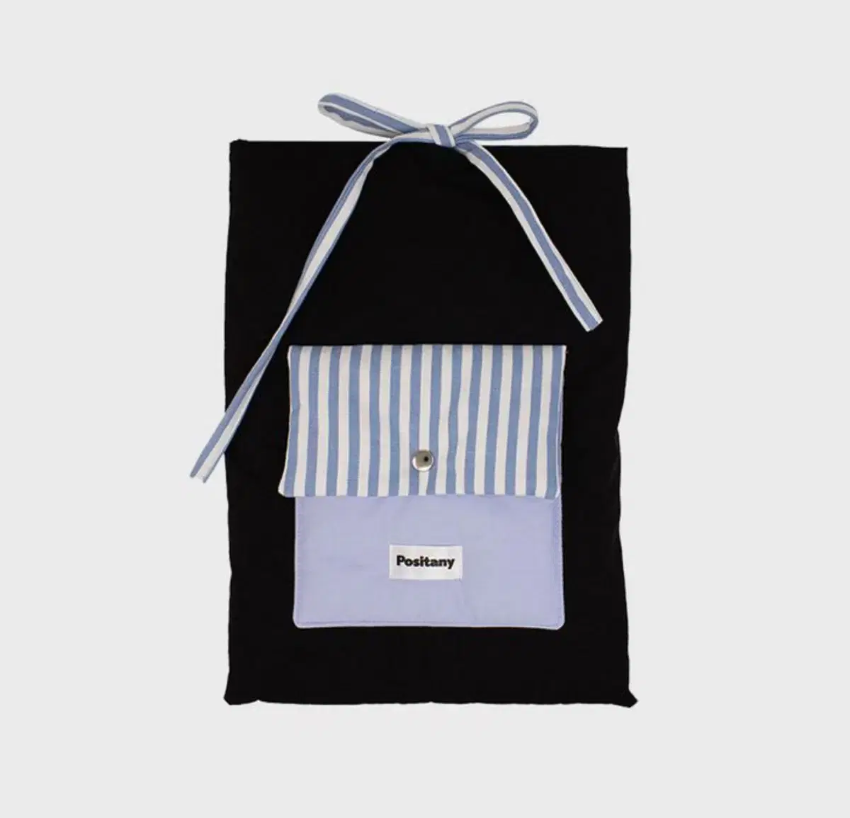 포지타니 Ribbon tie pouch 태블릿 노트북 파우치