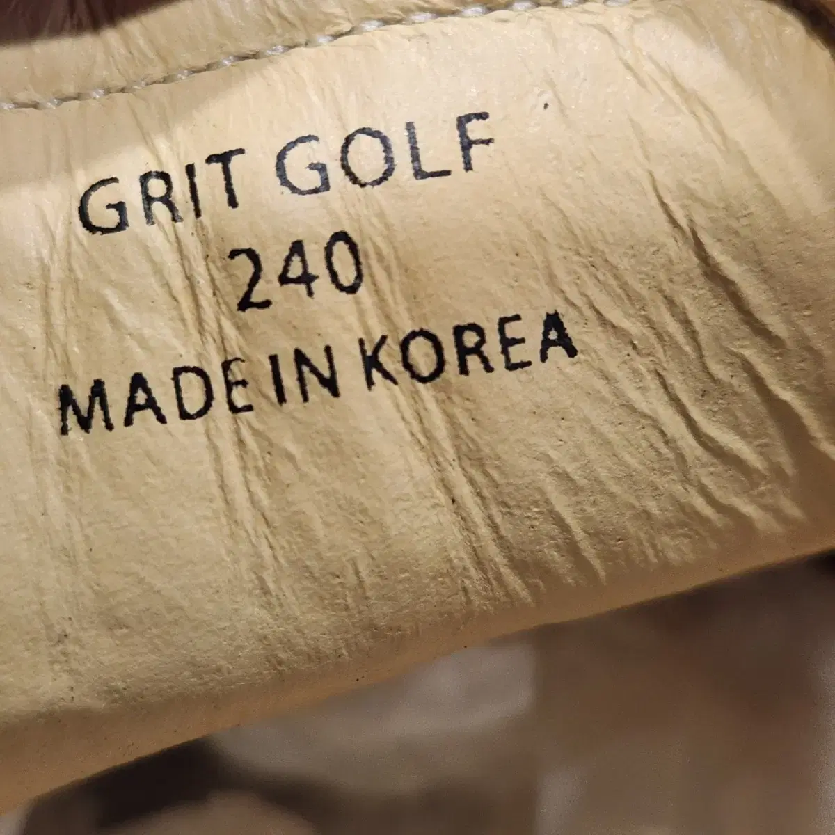 1e-1 GRIT  GOLF  골프화 실버여성스니커즈