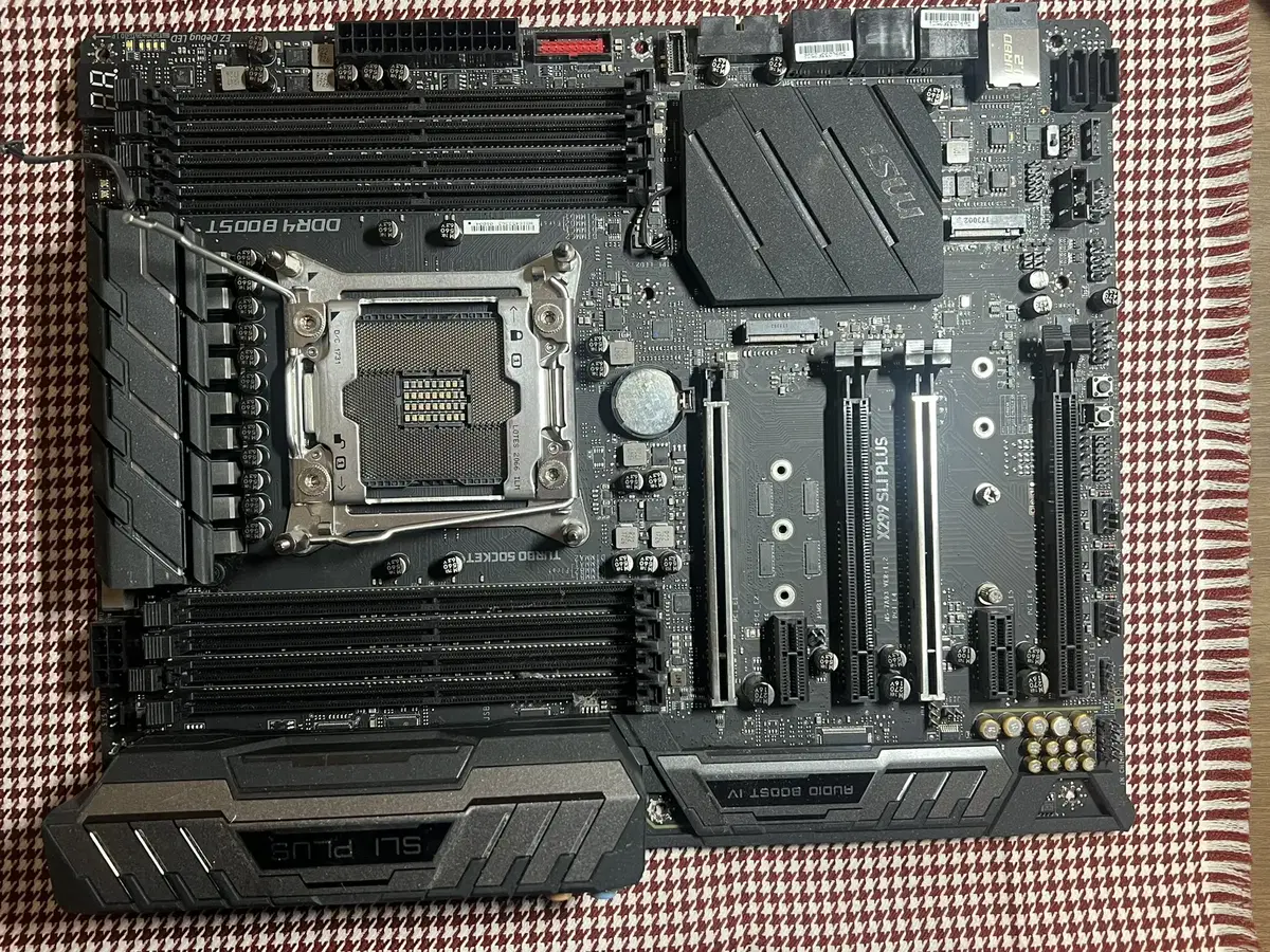 MSI X299 SLI PLUS 메인보드