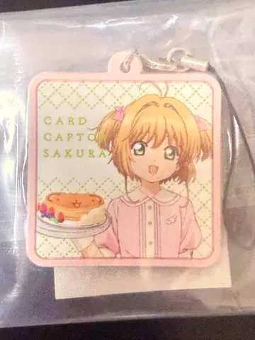 카드캡터 사쿠라 애니카페 벚꽃 러버 스트랩 CLAMP